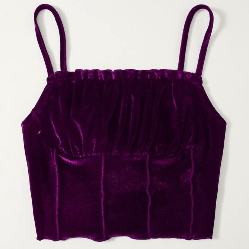 Shein Curve Crop Cami